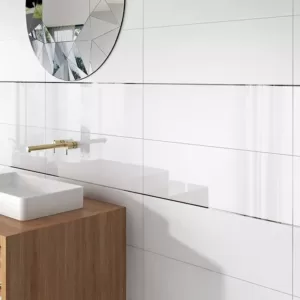 Azulejo 20X40 CIPRESTE BRANCO MATE