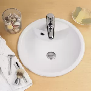 Built-in washbasin with hole ANNA